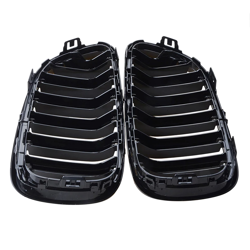 Front Bumper Kidney Grille Black Performance Style Grill Fit For BMW 2 Series F22 F23 F87 M2 2014 - 2018 Car Accessories Tuning