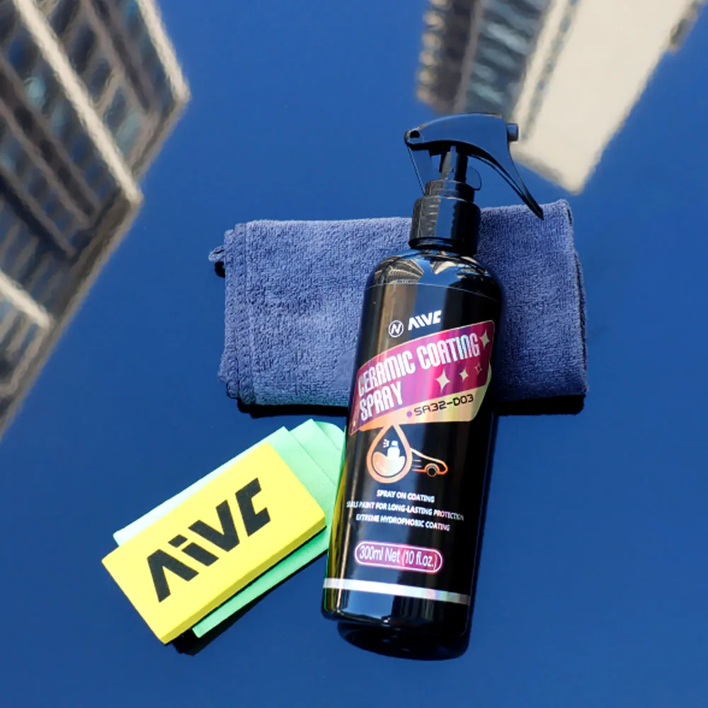 Ceramic Car Coating AIVC Multipurpose Repellent Stainproof Spray Car Scratch Repair Car Polish Nanos Crystal Coatings Paint care