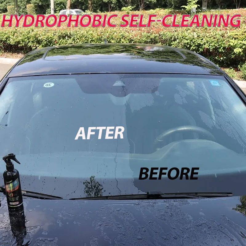AIVC Car Glass Oil Remover Cleaner Glass Hydrophobic Coating Spray Anti-Rain For Cars Waterproof Coating Agent Car Care Kit