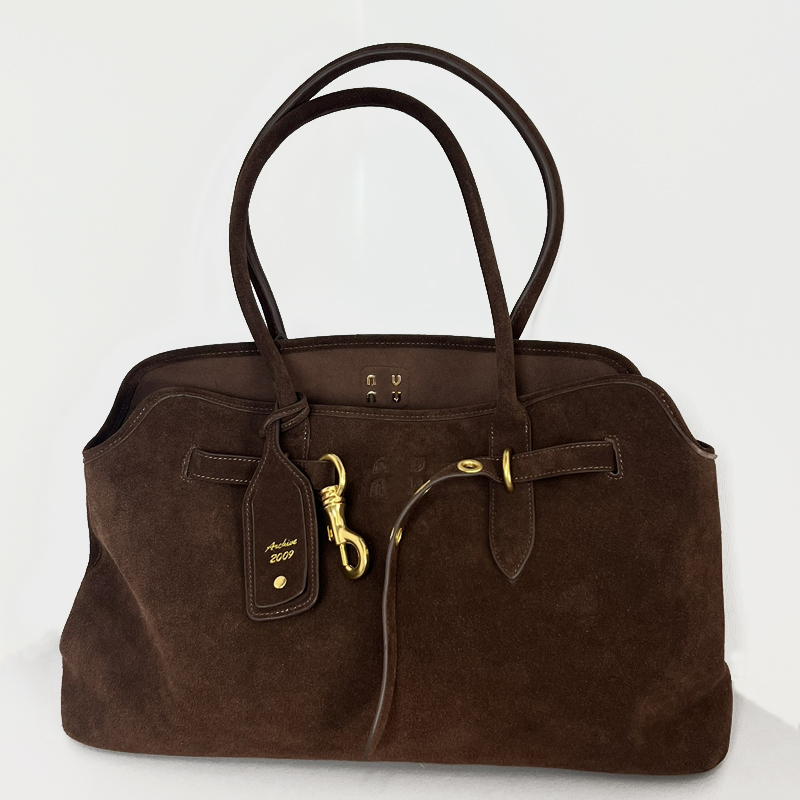 7a designer bag vintage suede bag tote women shoulder bags Aventure shell bag leather crossbody handbag