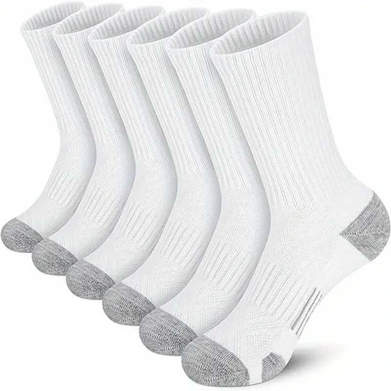 6 Pairs of New Style High-Quality Comfortable Soft Mens Outdoor Gym Large Size Ground-Gripping LX241102