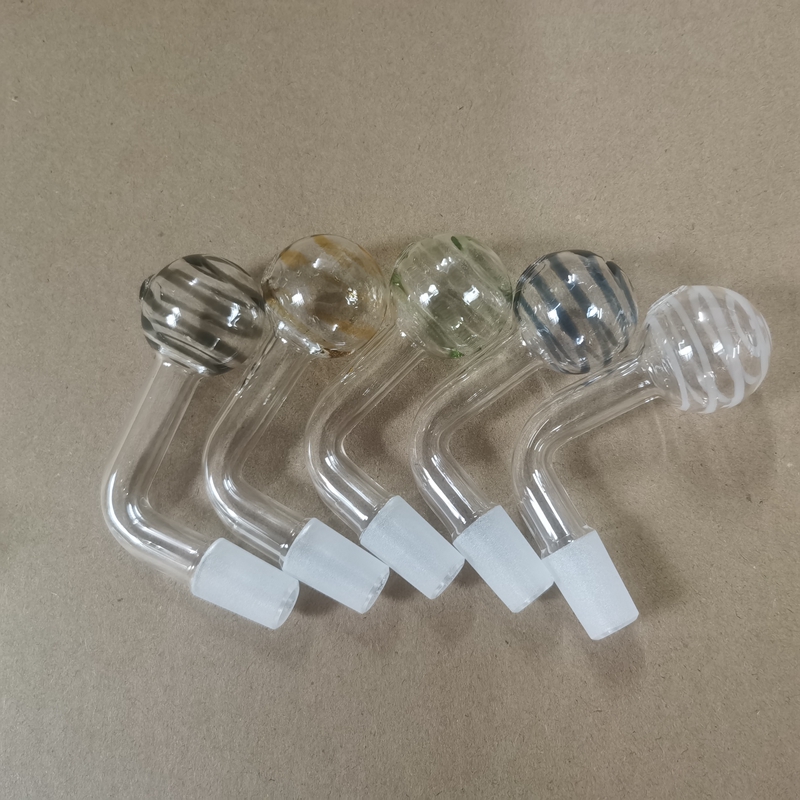 Glass Pipe Smoking Bowl 10mm 14mm 18mm Male joint handcraft