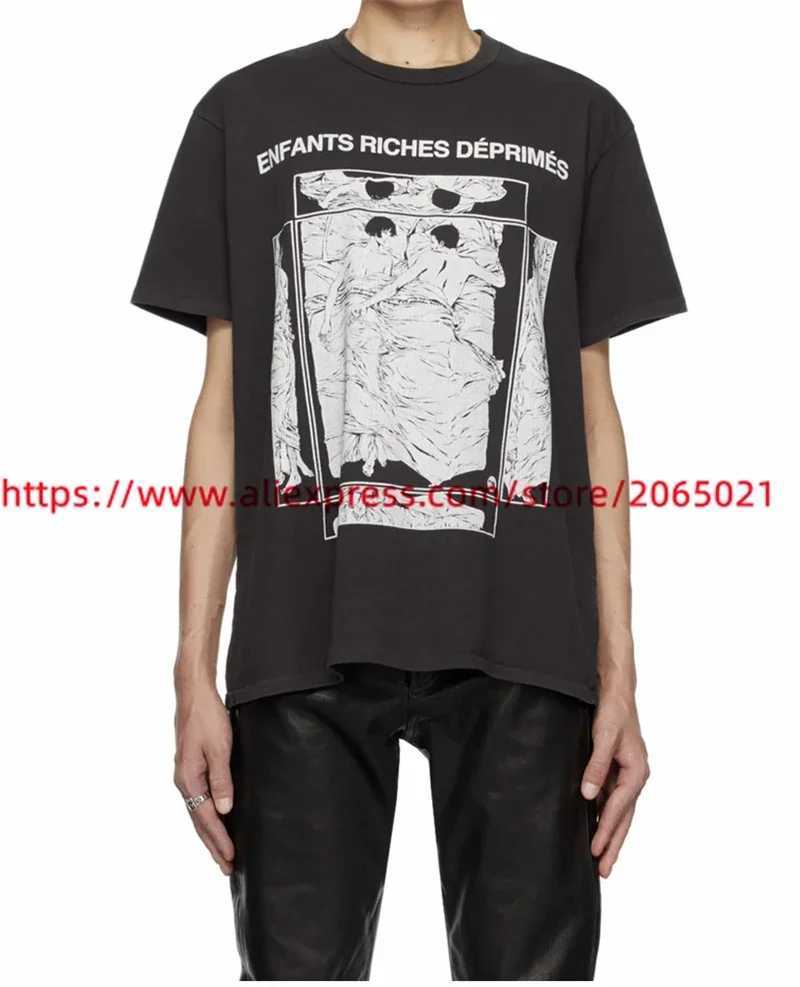 Men's T-Shirts Couple Comic Character Illustration ERD T-Shirt Men Women 1 1 High Quality Tee Top T Shirt J240402