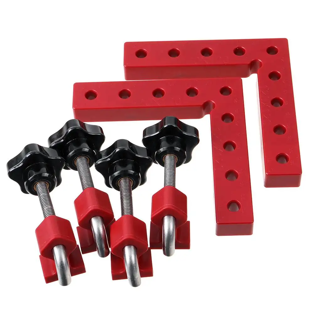 new 120mm 160mm 2025 Woodworking Right Angle Positioning Clamp Woodworking Square Positioning Fastening Tools Corner Ruler