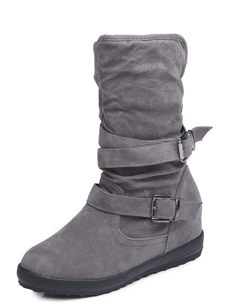 2024 New Women's Boots Europe And America Plus Veet Thick Cotton Size 43 Women Shoes