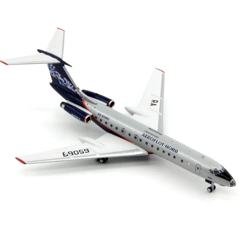 1/400 Scale Aeroflot TU-134 TU-134A RA-65083 Russia AEROFLOT NORD Airlines Diecast Alloy Aircraft Model Toy For Collection