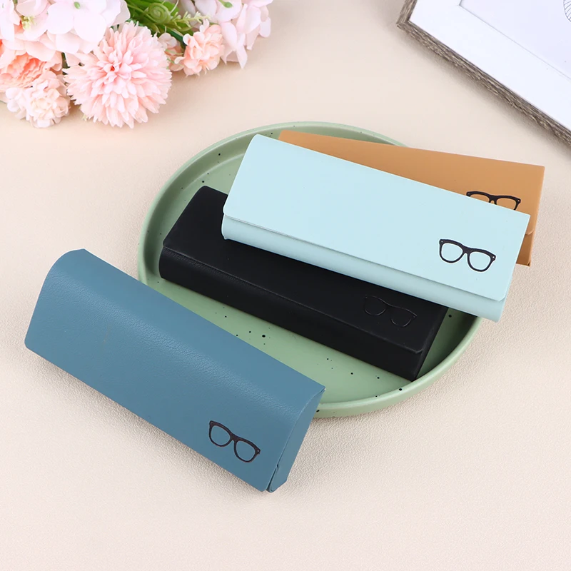 1PC PU Leather Glasses Case Men Women Sunglasses Myopia Presbyopia Storage Box Portable Anti-Pressure Eyeglasses Bag