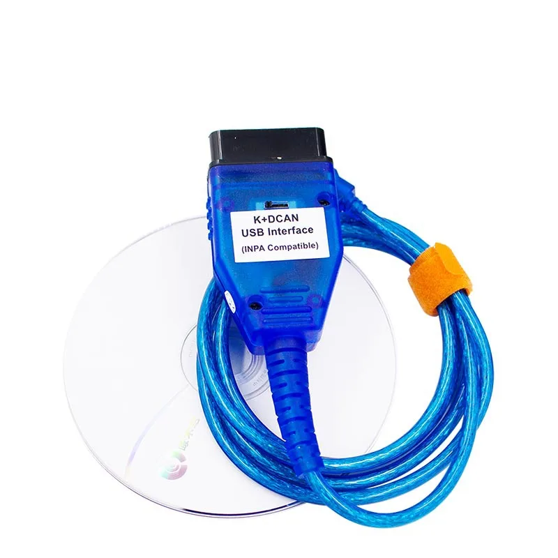 Car Diagnostic Connector Cable Tool For BMW K+CAN INPA K+DCAN FOR With Switch USB Interface FT232RL OBDII Diagnostic Scanner