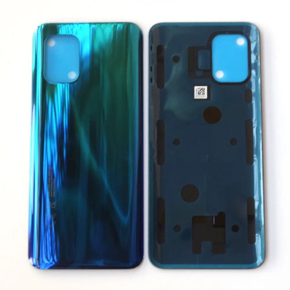 Original Glass Battery Cover For Xiaomi Mi 10 Lite 5G Back Door Replacement Battery Case Housing