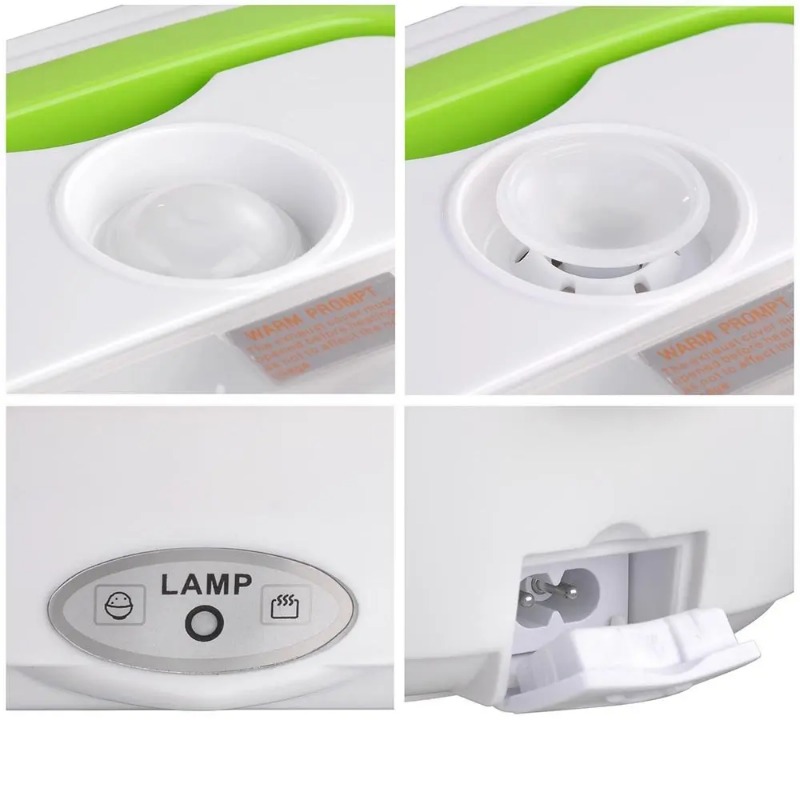 NEW Electric Heating Box Car 110V 220V US EU PLUS Heated Lunch Container for Food WarmerCar 12V Truck 24V Lunchbox
