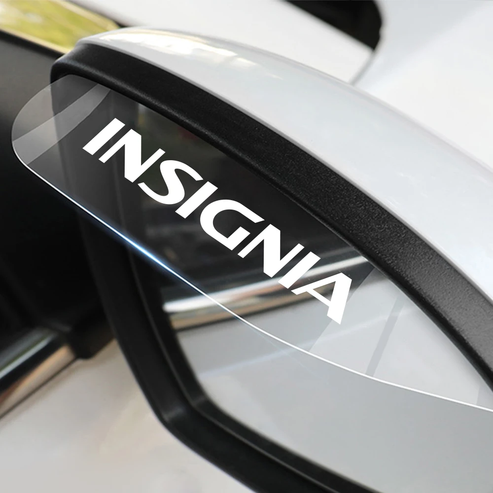 2PCS Car Rearview Mirror Rain Eyebrow Car Accessories For Opel Insignia A B OPC GSi Country Sports Tourer G09 Z18 2009 2010 2012