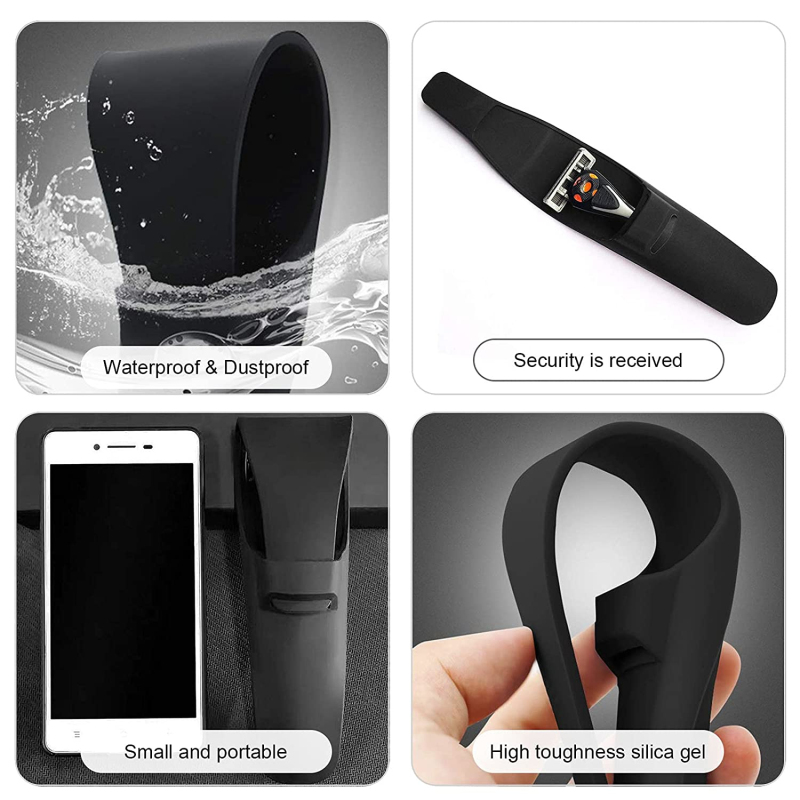High Quality Silicone Razor Case Cover For Men Manual Shaver Protector Wear Resistant Razor Holder Box For Bathroom4 Colors