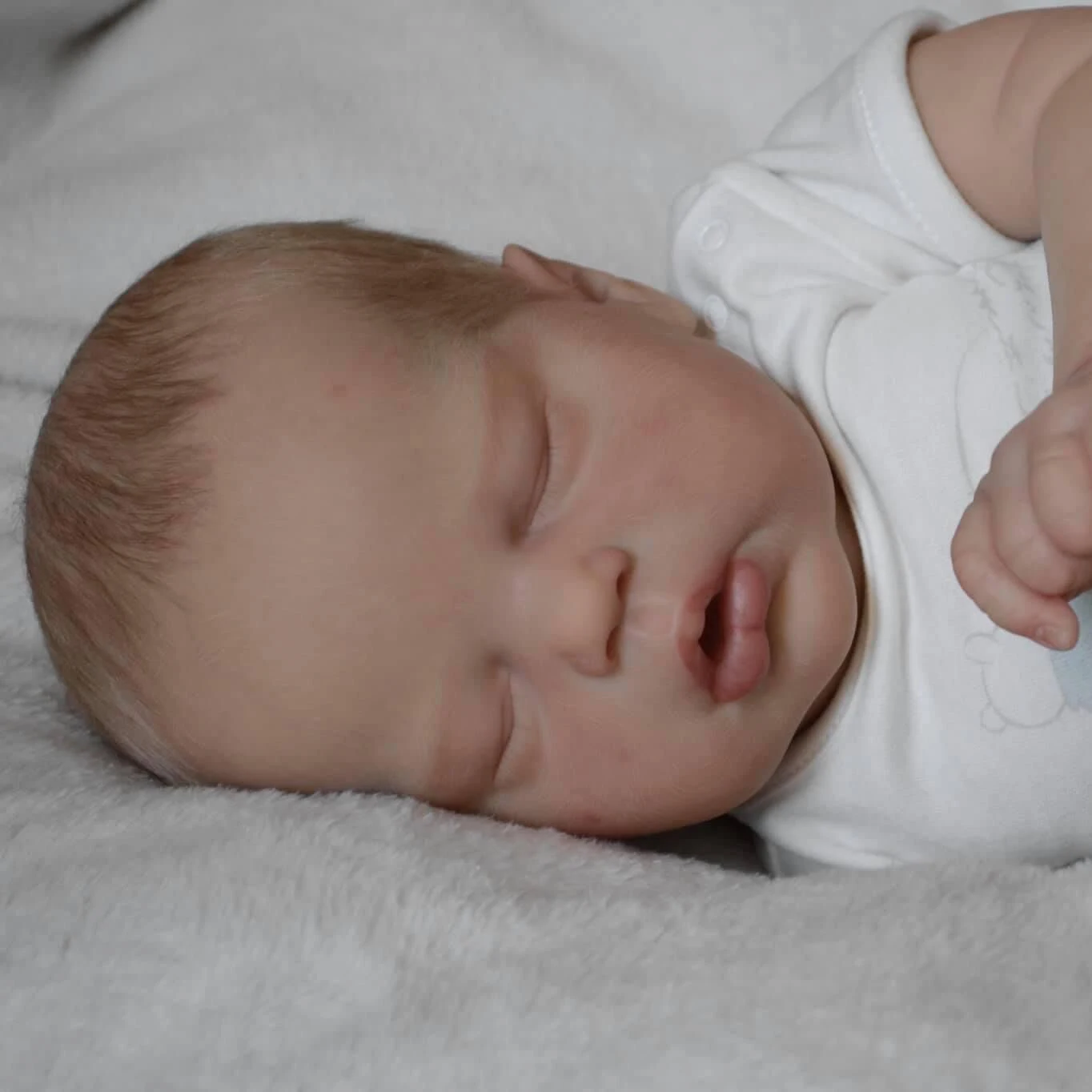 NPK 22inch NewBaby Size Reborn Alexis Lifelike Soft Touch Cuddly Baby 3D Skin Visibile Veins High Quality Art Doll Collectible