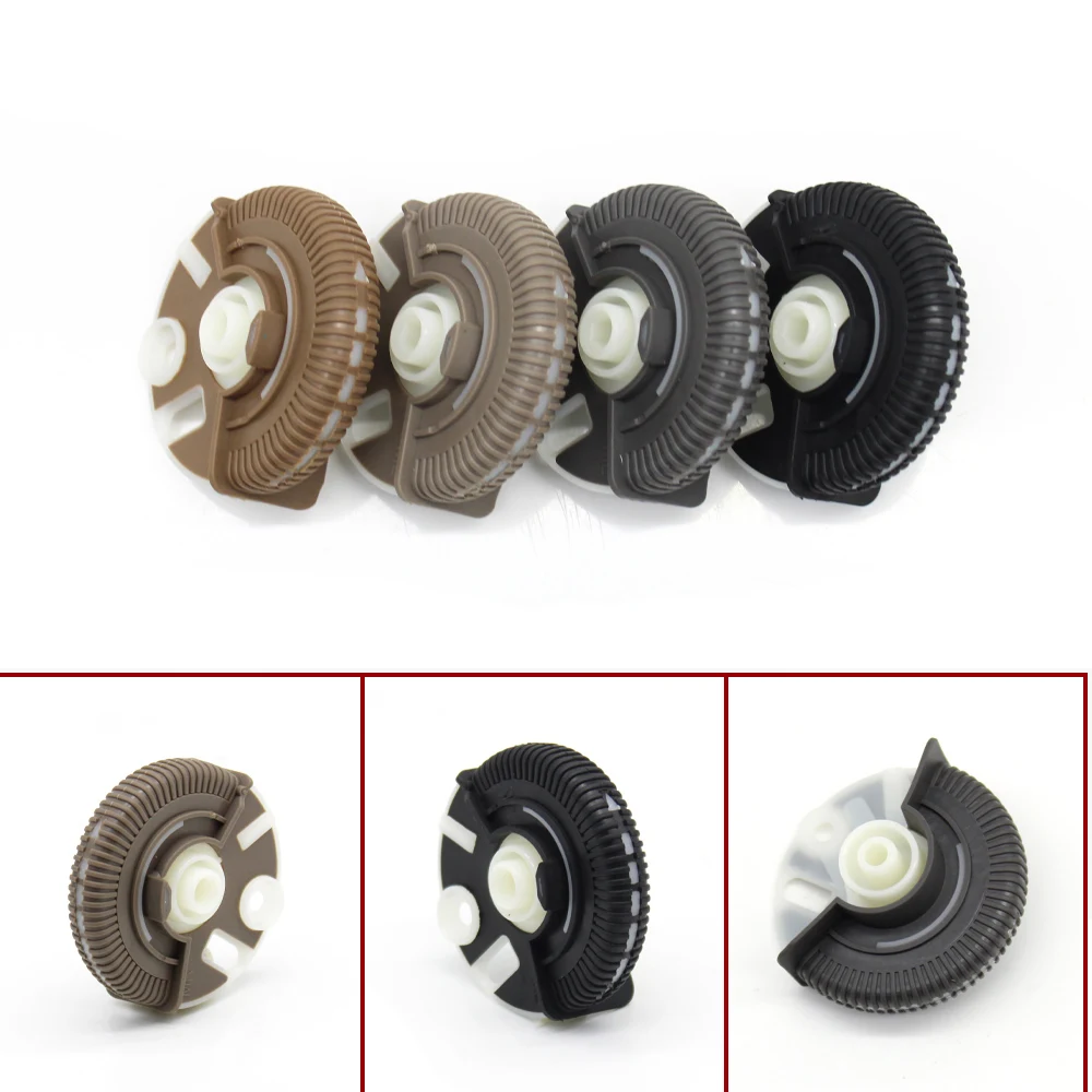 2PCS Set Car Front Rear Air Conditioning AC Vent Rolling Wheel For Mercedes BENZ E Class W211 E220 E280 E320 E350 E55