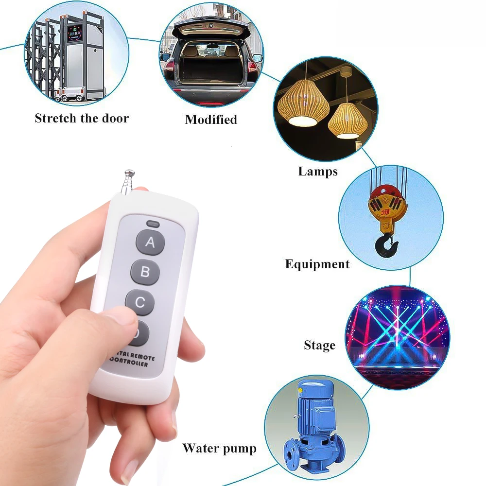 433MHz Remote Control 1527 Learning Code Transmitter Only Work With My Shop's RF Module Wifi eWeLink Tuya Zigbee Smart Switch