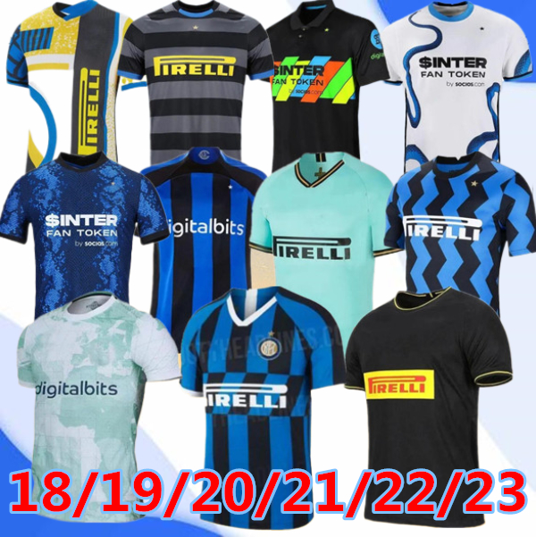 LUKAKU soccer jersey BARELLA INTERS DZEKO MILANS LAUTARO VIDAL J. CORREA 19 20 21 22 23 24 football shirt CALHANOGLU GAGLIARDINI Men kids Yellow 3rd BROZOVIC DE VRIJ top
