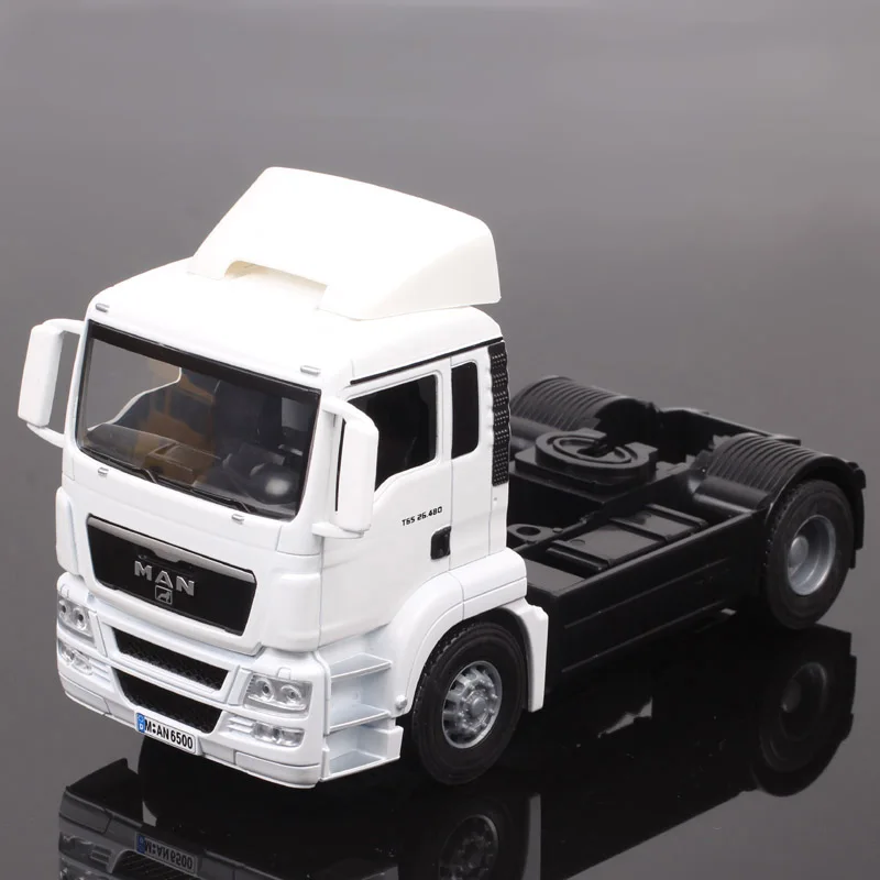 1:32 Big Scale Joycity Man TGS Heavy Truck Trailer Lorry Tractors Metal Diecasts & Toy Vehicles Model Car Souvenir Replicas