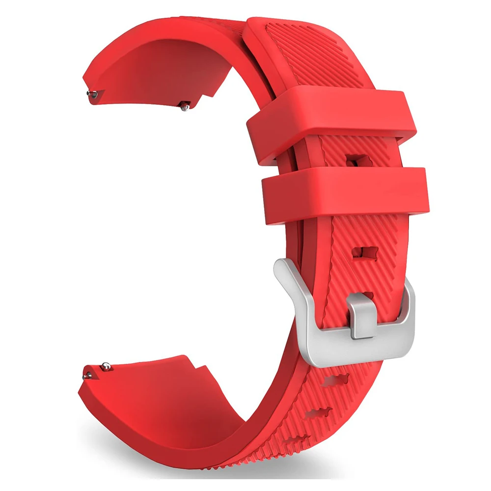 For Band 22Mm Silicone Samsung Watch 3/Gear S3 Frontier/Huawei Watch ddmysmile 4/3/3 Pro/Gt3-2 Sports Wristband Amazfit GTR 4/Stratos/Pace Smile