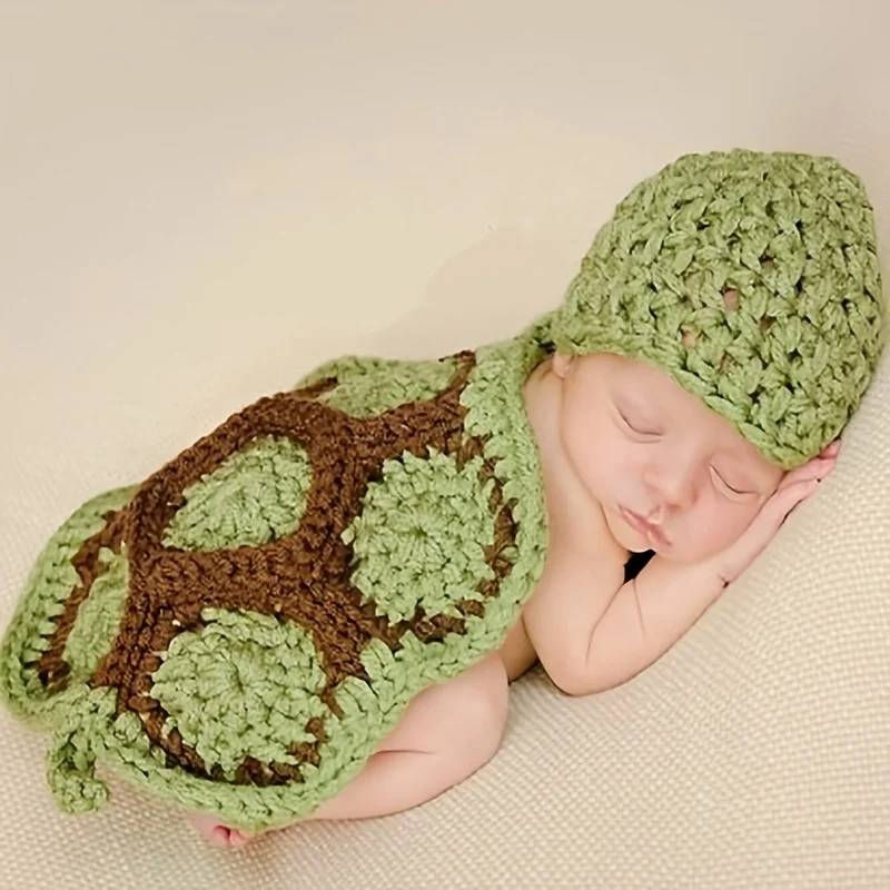 Styles Infant Photo Shoot Clothes Cute Animal Crochet Knit Costume Accessories Newborn Photography Props 5