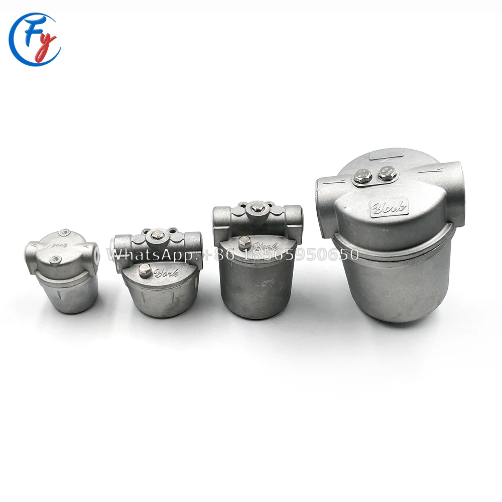 Aluminum Cup Burner 1/4 1/2 Filter Water Separator For Boiler Diesel Light Oil Strainer Alcohol-based Fuel Purifier