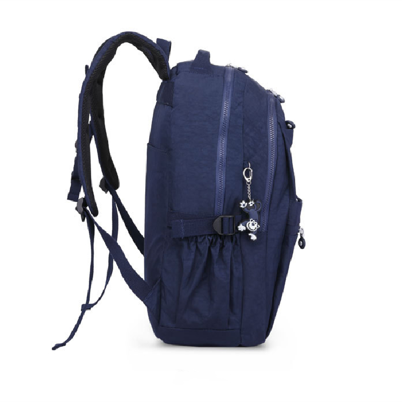 A4 Large Capacity 15.6'' Laptop Women Men Backpack USB Port Schoolbag Lightweight Travel Bag Blue Grey Black Red Purple M1818