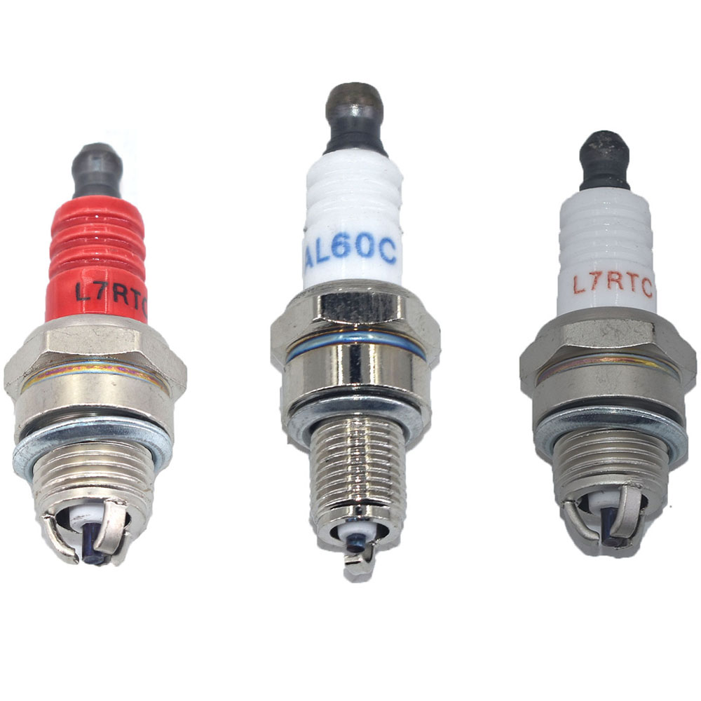 Three-sided Pole Spark Plug L7TJC for Gasoline Chainsaw and Brush Cutter