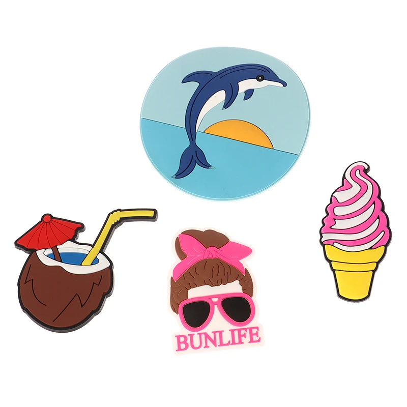 Beach Bag Accessories Charms 3" Beach Charm Accessories For Rubber Beach Totes 0-9 Number