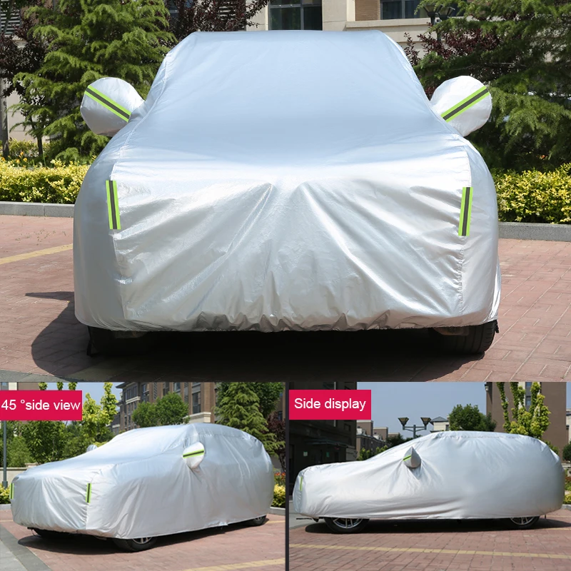 Car Cover Rain Frost Snow Dust Waterproof Anti-UV For SEHOL JAC A5 PLUS E10X E-JS1 JS4 Sei5 E40X JS6 Sei6 QX X7 JS7 X8 JS8 PLUS