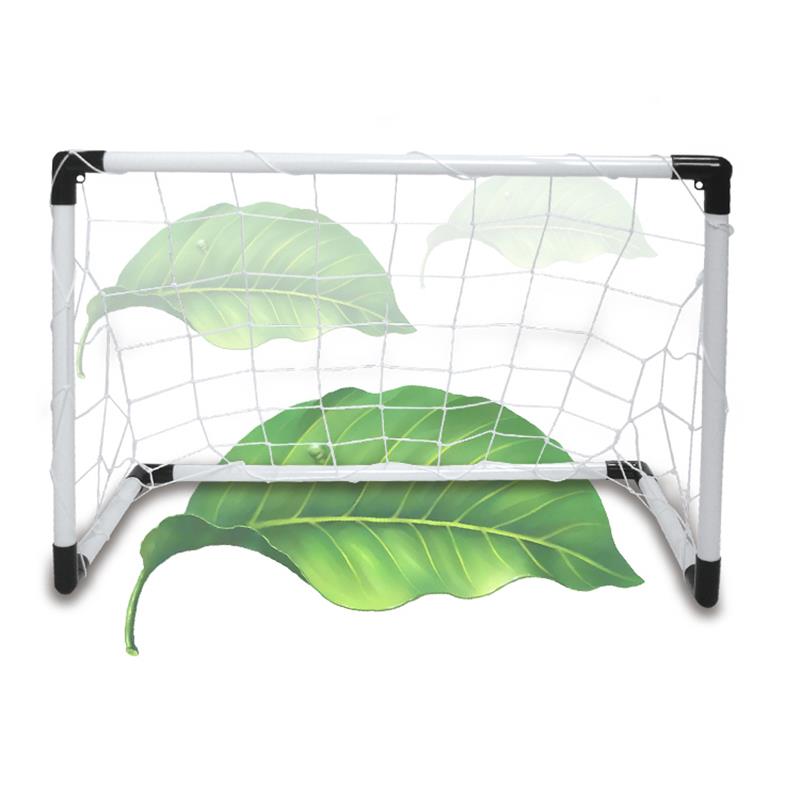 2In1 Mini Football Soccer Ball Goal Folding Post Net + Pump Kids Sport Indoor Outdoor Games Toys Kids Sports Training Equipment