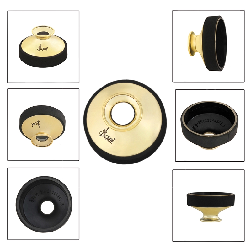 Alto Saxophone Lightweight Musical Instrument ABS Mute Dampener for Beginner Starter Music Equipment Practice