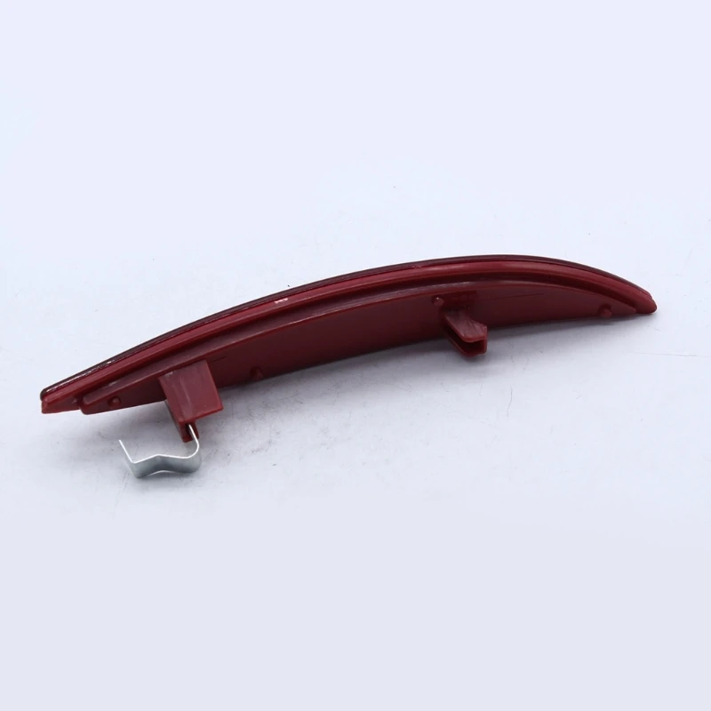 2Pcs Car Reflective Strip for Renault Megane 3 Rear Bumper Signal Light Reflector 265650004R,Left/Right