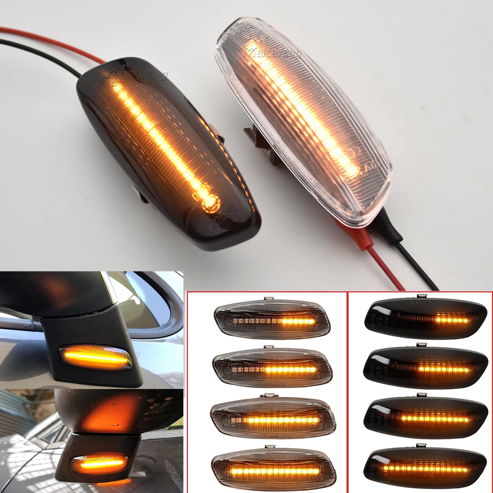 LED Turn Signal Lamp For Citroen C3 C4 C5 DS3 DS4 2011-2018 Peugeot 207 308 RCZ 2010-2015 Flashing Side Marker Repeater Light