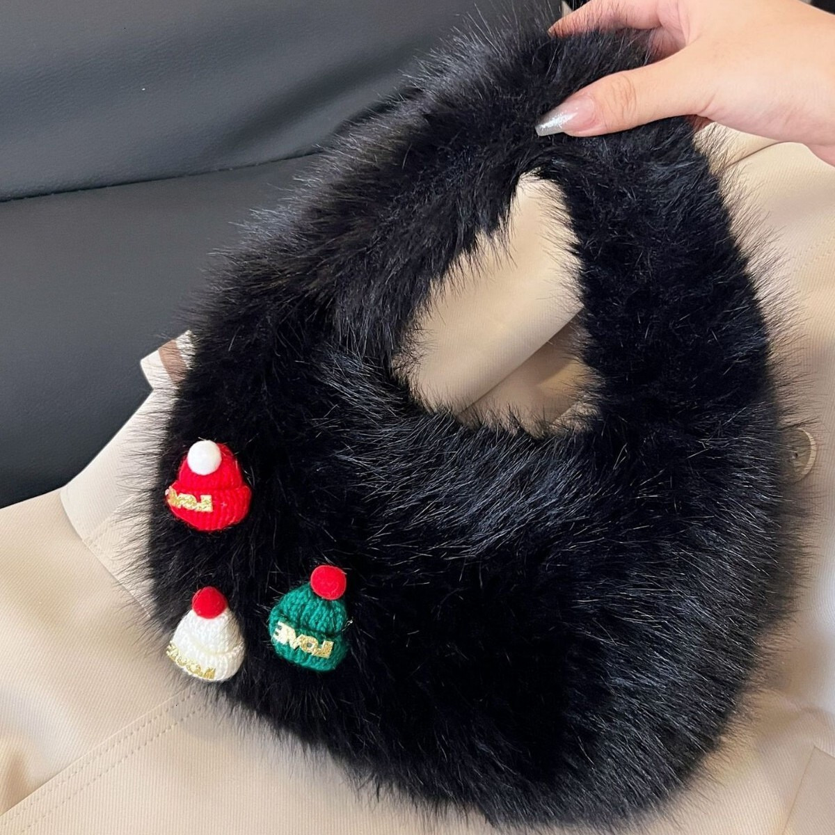 Fashion Classic Bag Designer 10a Top Woman Handbagevening Bags New High-end Autumn and Winter Plush Cute