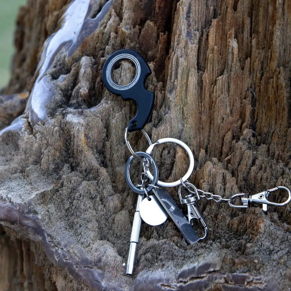 Eco-friendly Fingertip Spinner Pocket-sized Novelty Toy Keychain Fidget Spinner EDC Fingertip Fidget Spinner Toy