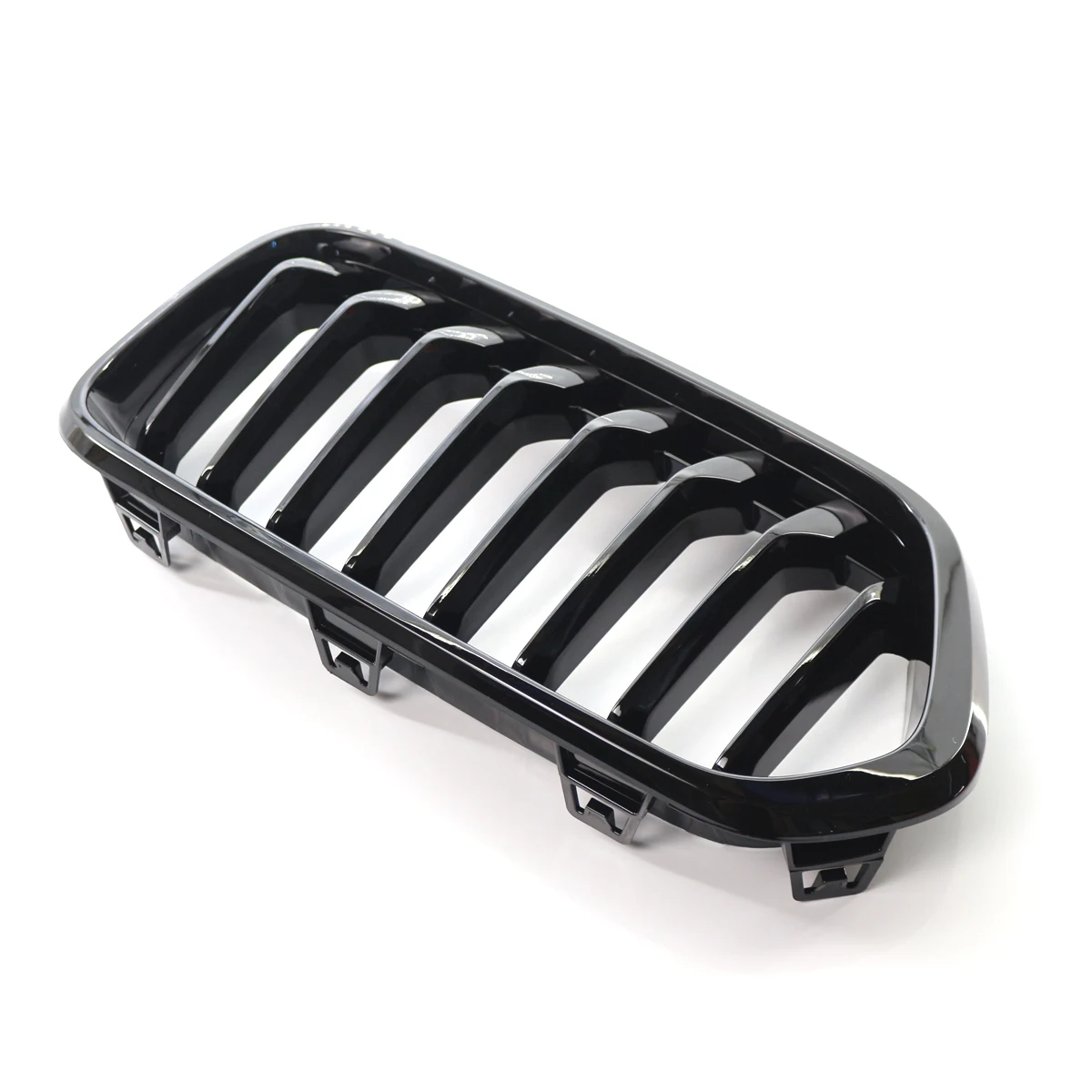 Glossy Black Car Front Bumper Kidney Grilles Replacement Racing Grills Accessories For X2 Series F39 2018 2019 2020 2021