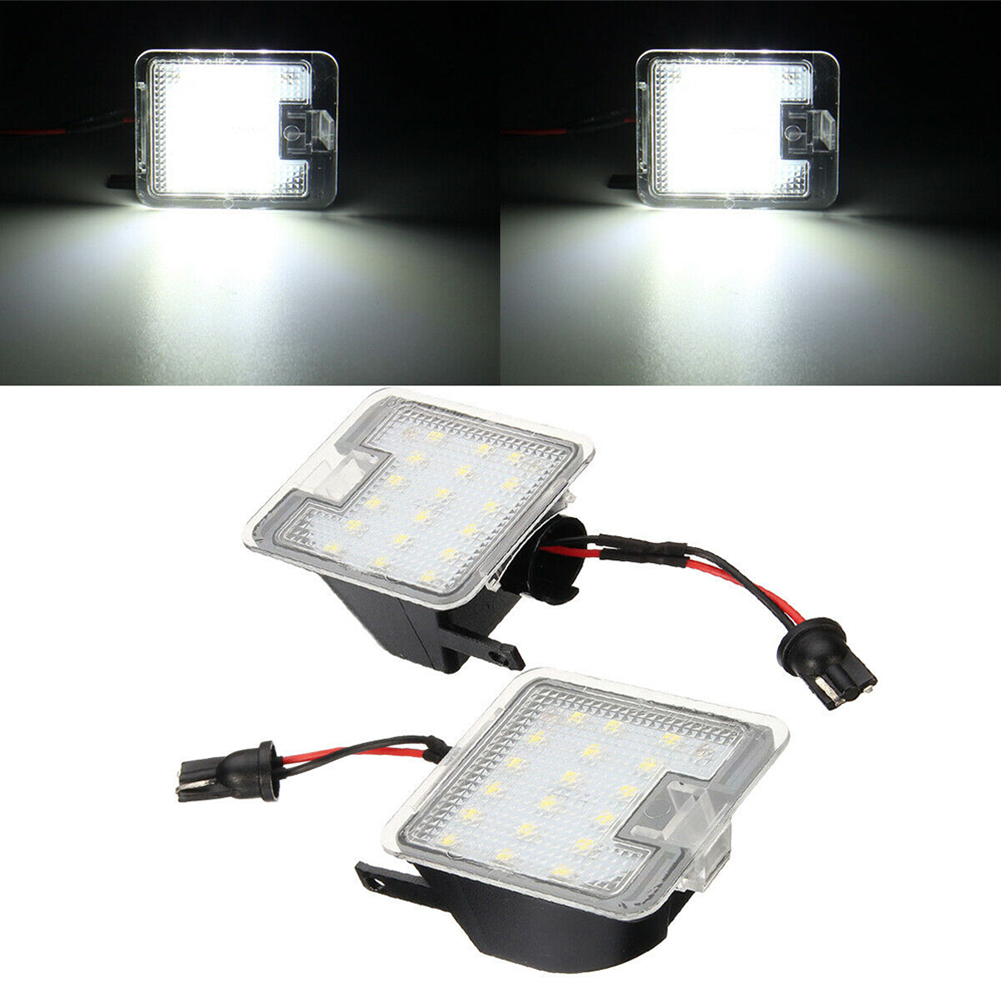 Car Pathway Lights LED Puddle Lamps Under Rear View Side Mirror For Mondeo MK4 Focus Dopo Escape C-Max