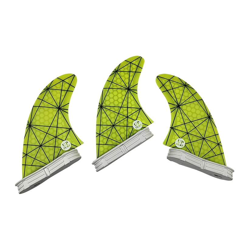 Surf Fins Double Tabs 2 M Size S/M/L Surfboard Honeycomb Fins Tri fin set Double Tabs,2 fin Fibreglass