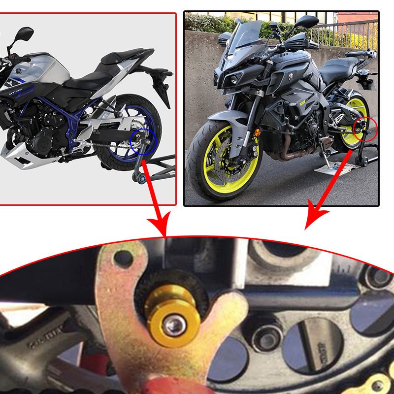 2024 New For Kawasaki VERSYS X250 X300 VERSYS 1000 650 300 VERSYS650cc Moto Accessories Swingarm Spools Slider Rear Stand Screws