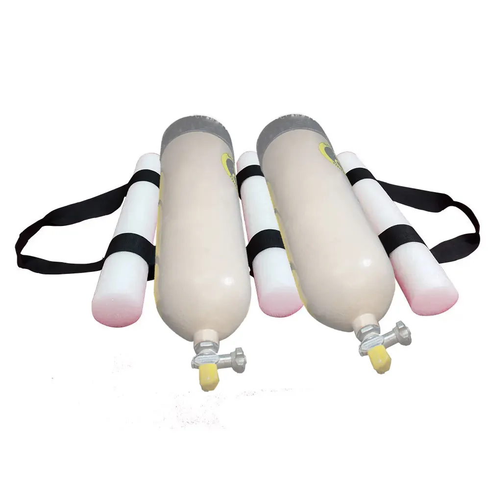 Diving Tank Rack Holder Keeper Dive Gear Cylinder 2 Tanks UVA Flex Foam Collapsible Tank Holder