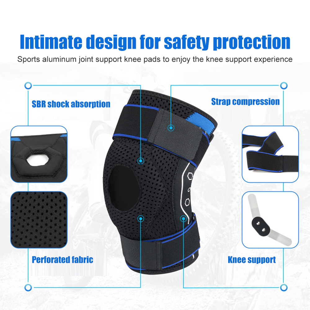 Professional Knee Brace with Side Stabilizers & EVA Pads, for Knee Pain Running, Meniscus Tear, ACL, Arthritis,Joint Pain Relief