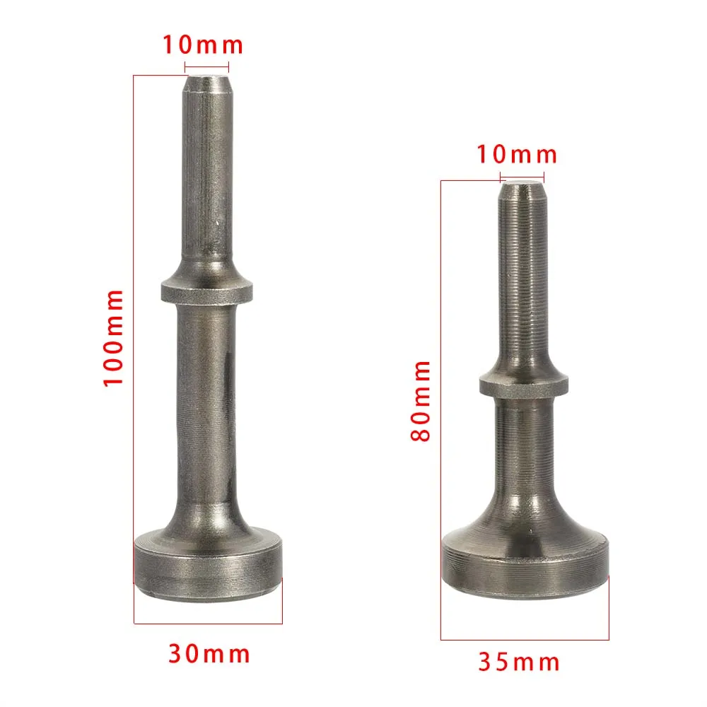 1pc 80mm/100mm Shovel Hammer 2025 Air Hammer Power new Tool Bit Set Steel Smoothing Pneumatic Drifts Extended Length Tool For Car Repair