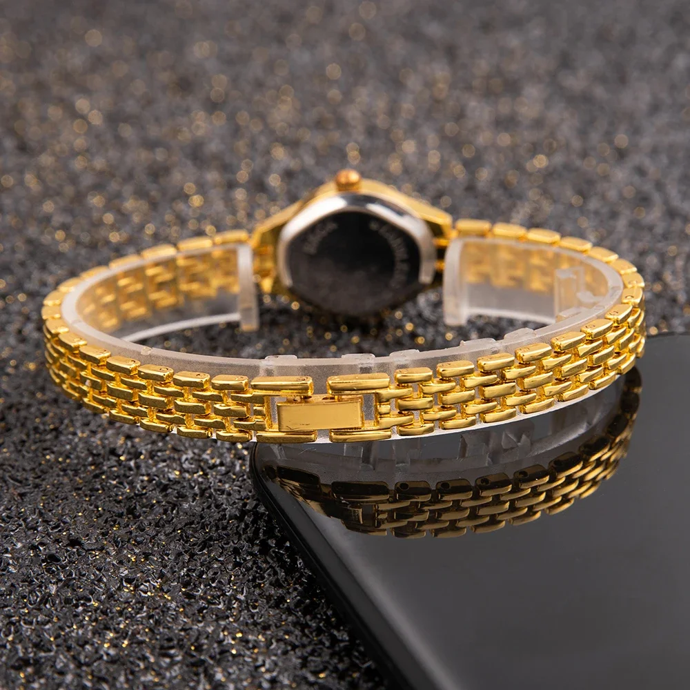Women Bracelet Watch Mujer Relojes Golden Small Dial Quartz Leisure Popular Wristwatch Hour Female Ladies Elegant Relogio Clock