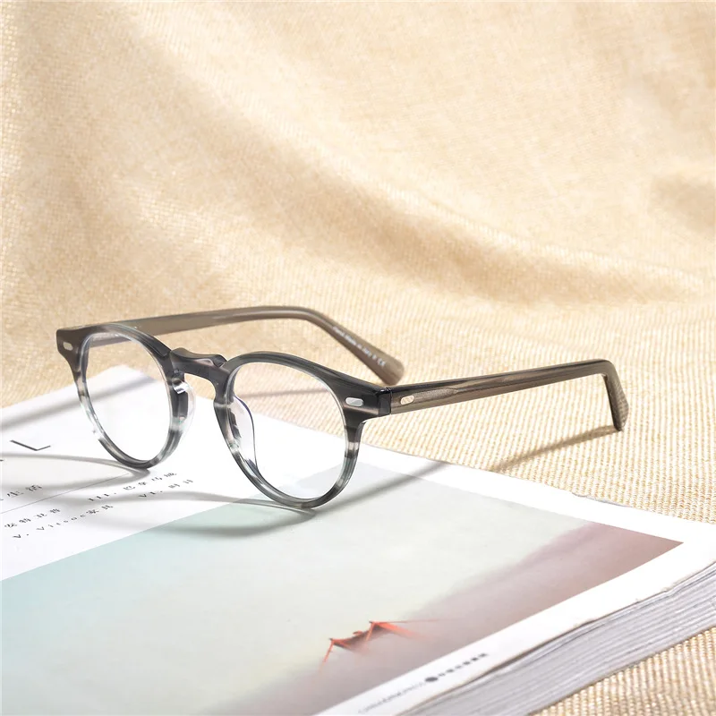 Vintage Optical Glasses Frame OV5186 Eyeglasses Gregory Peck OV 5186 Reading Glasses Women and Men Eyewear Frames