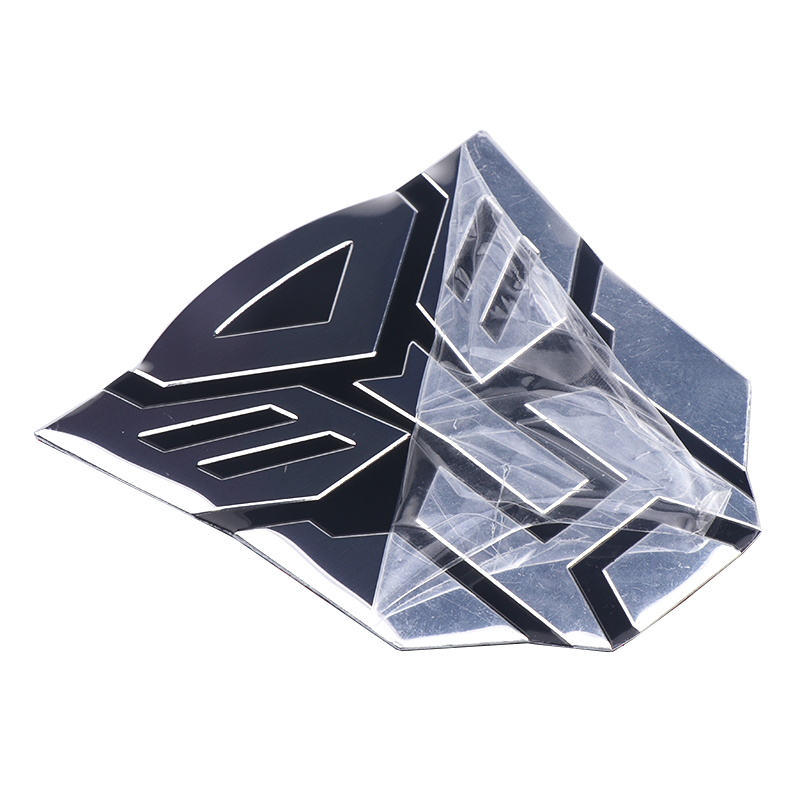 Car Styling Aluminum 3D Car Stickers Cool Autobots Logo Transformers Badge Emblem Tail Decal Motorcycle Bicycle Car Decoration