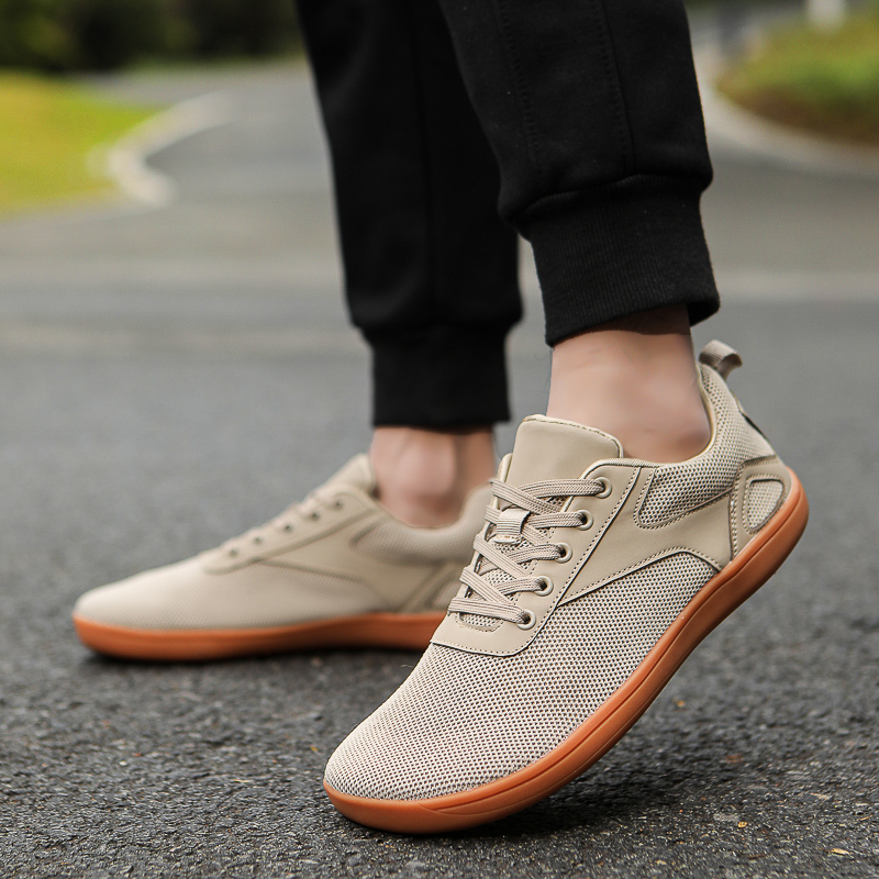 Men's Minimalist Barefoot Walking Breathable Wide Simple Shoes Suitable For Gym Driving Office Leisure Sports c86fc