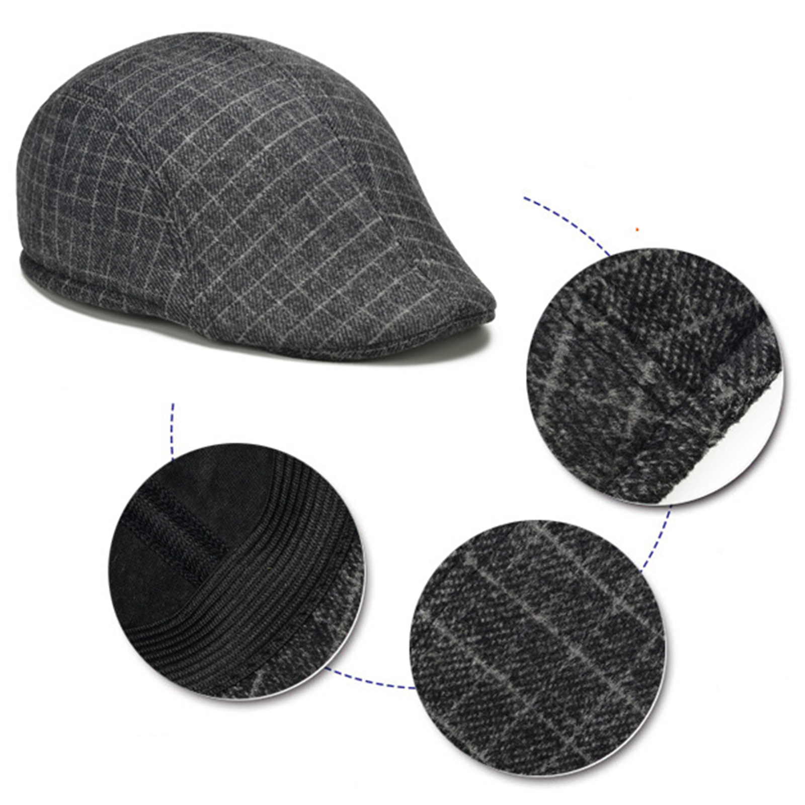 Peaked Caps Mainceaft Mens Flat Caps At Baker Boy Tweed Herringbone Newsboy Flat Mens Cap Gorra De Visera Outdoor Travel Caps 866c4 5 5f598