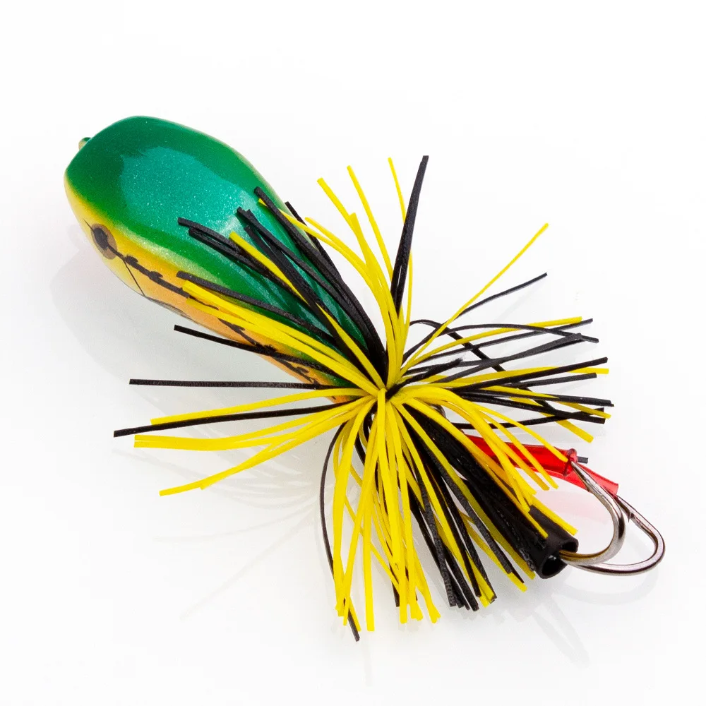 9g Wabs Frog Lure Thai Style Thunder Frog ABS Hard Road Runner Floating Fish Lure Bait Bionic Bait Blackfish Specialized Bait