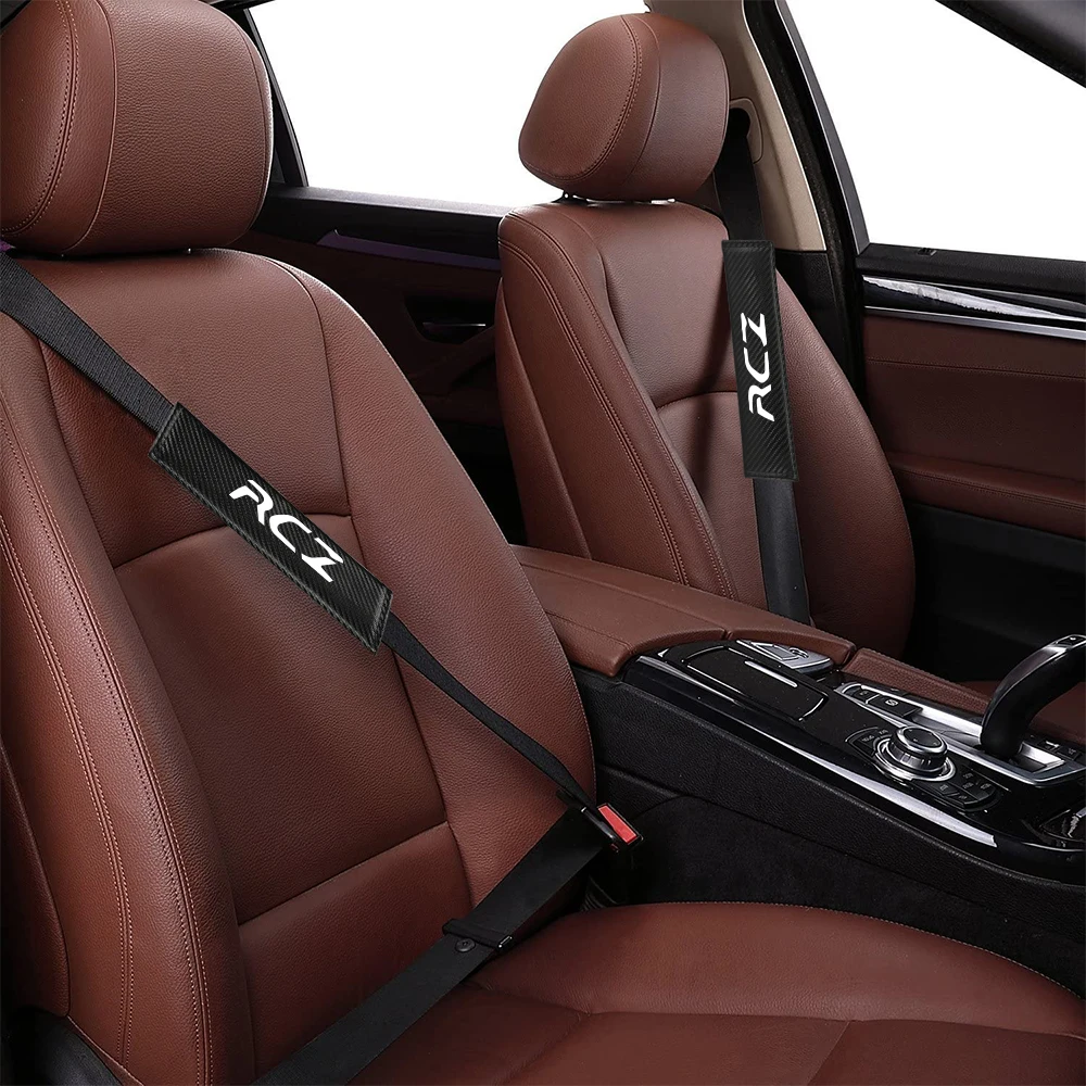 For Peugeot 308 307 206 108 207 208 407 3008 RCZ Rifter Multi-functional Safety Belt Cover Car Interior Styling Accessories