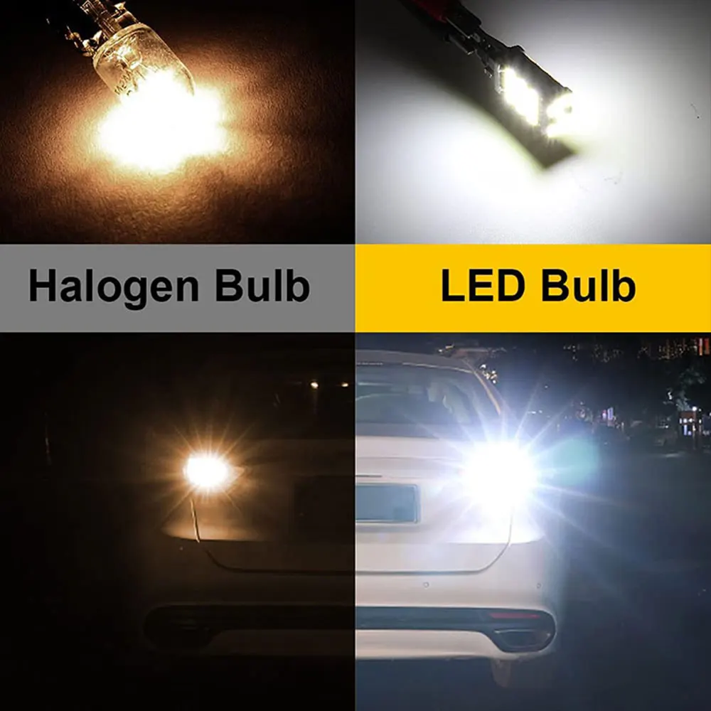 2Pcs For Infiniti QX60 2014 2015 2016 2017 2018 2019 2020 LED Backup Reversing Light Bulb Canbus No Error