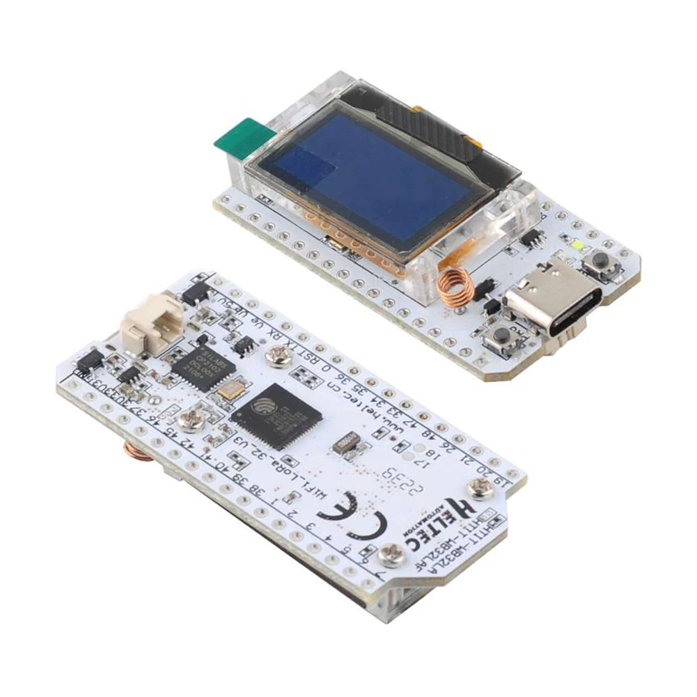 2x ESP32 LoRa V3 Development Board SX1262 0.96 Inch OLED Display Blue-tooth WIFI Lora Kit for Arduino IOT Smart Home 868/915MHz